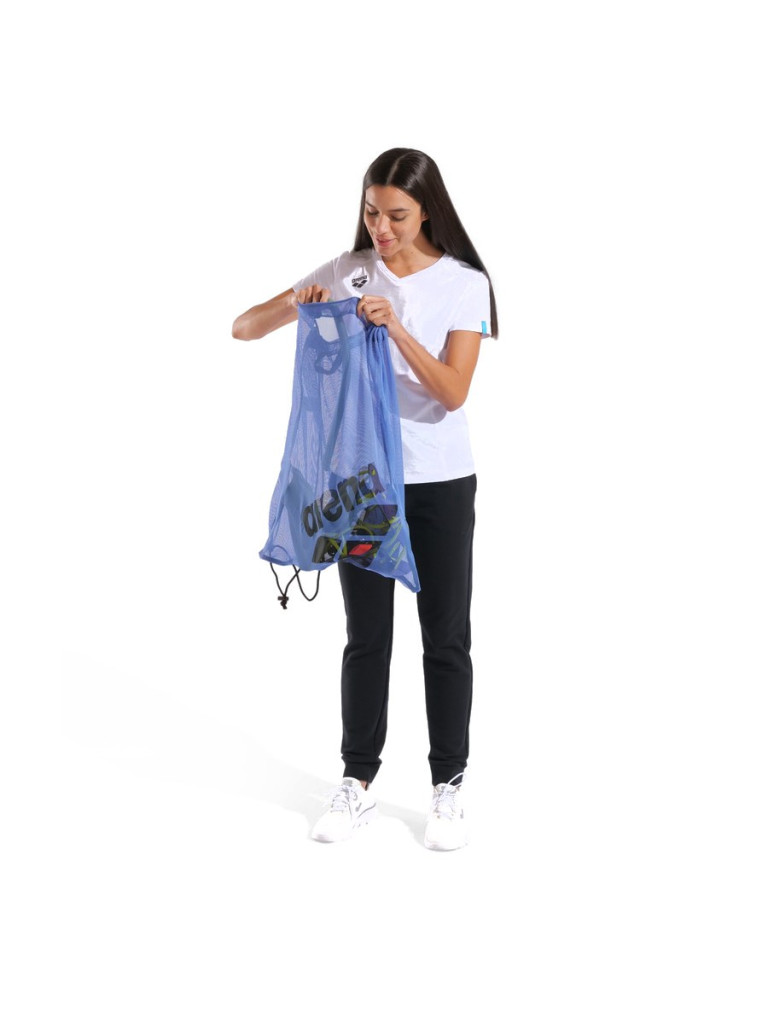 Мрежеста чанта за плуване Arena One Go Mesh Bag - Royal