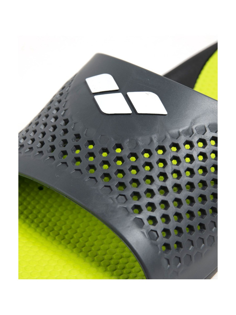 Мъжки чехли Arena Bruno - Black-Lime-Grey