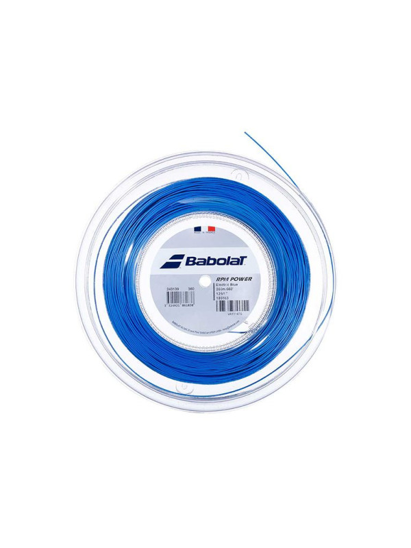 Ролка кордаж Babolat RPM Power 200 м - Electric Blue