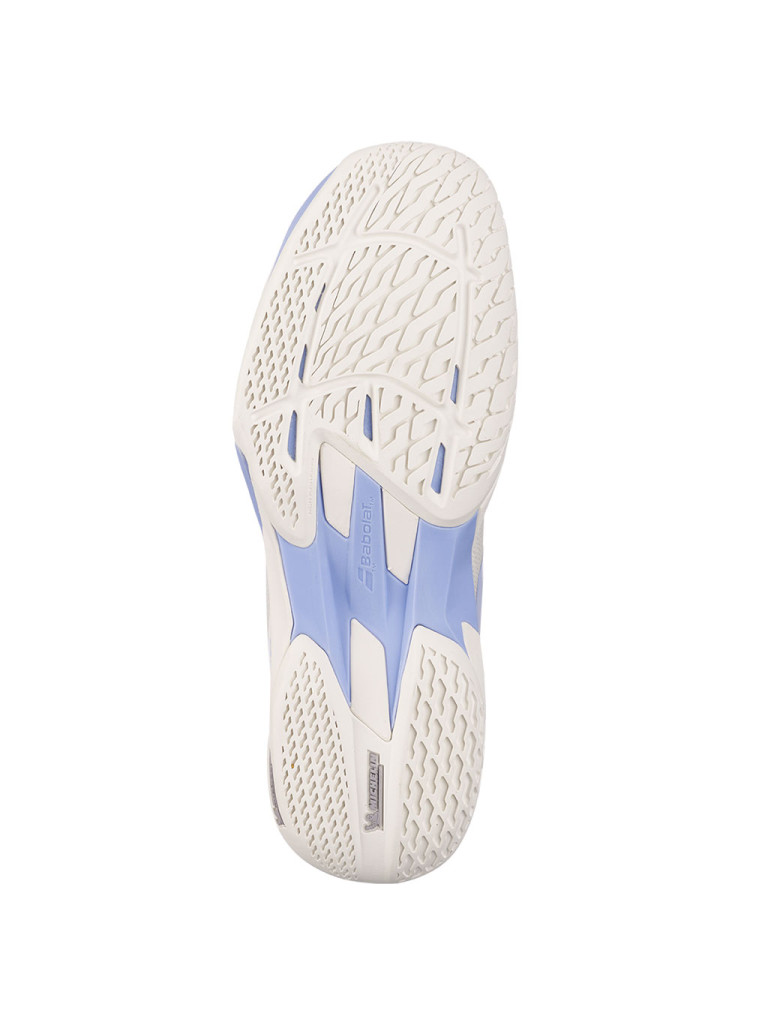 Дамски тенис обувки Babolat JET MACH 4 AC W Cream/Lavander