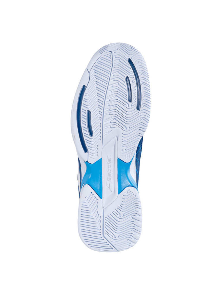 Детски тенис обувки Babolat PULSION AC JR Estate Blue/White
