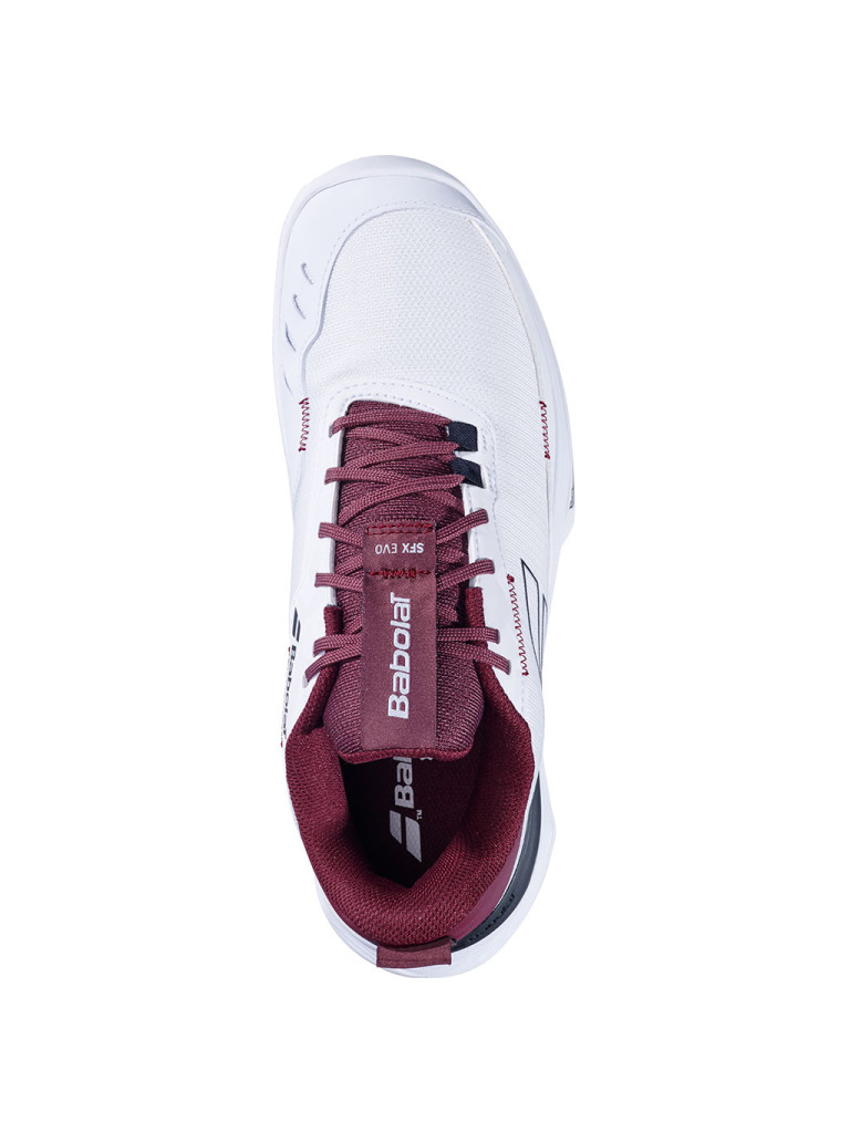Мъжки тенис обувки Babolat SFX EVO CLAY White / Port Royale
