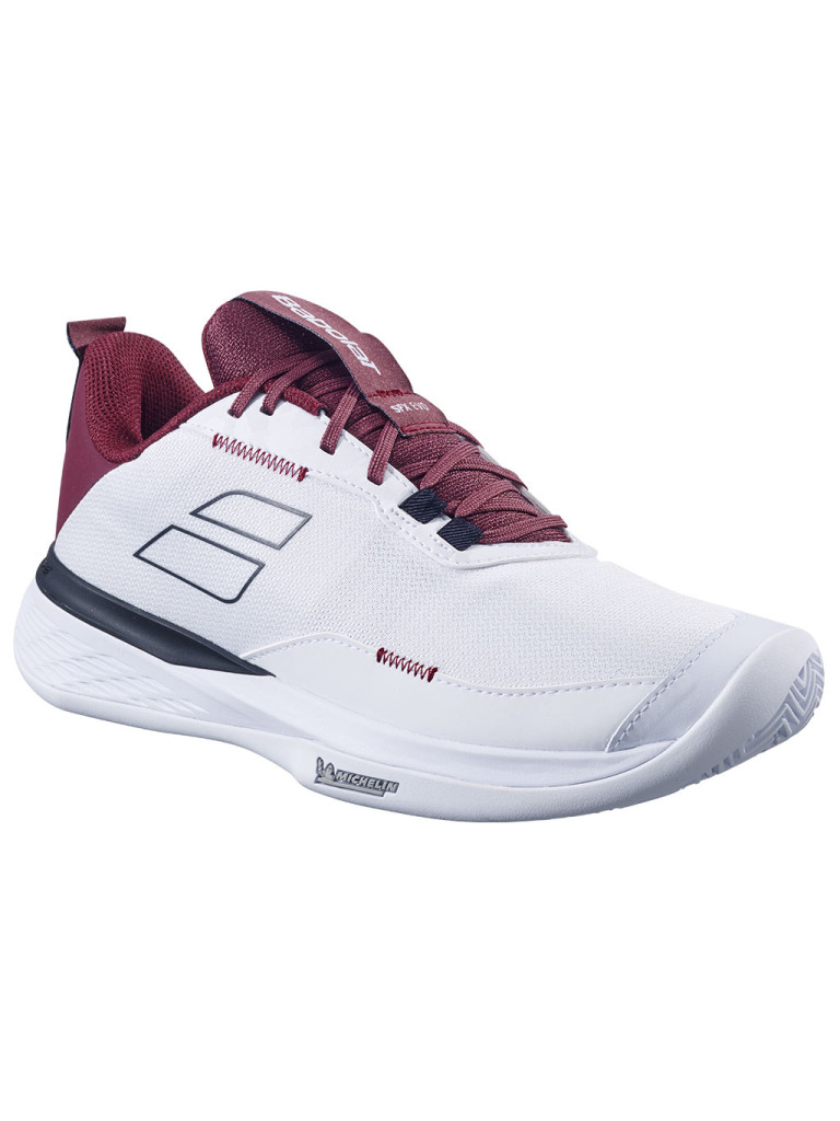 Мъжки тенис обувки Babolat SFX EVO CLAY White / Port Royale