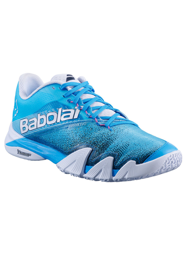 Babolat JET PREMURA 2 LEBRON Cyan Blue обувки за падел