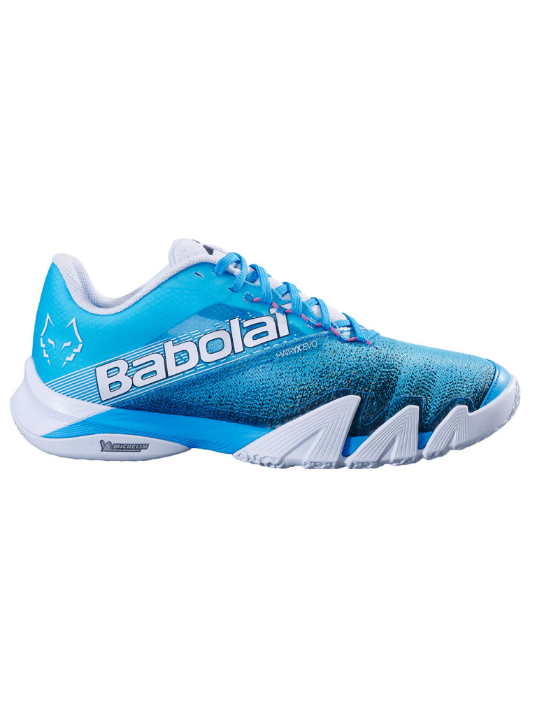 Babolat JET PREMURA 2 LEBRON Cyan Blue обувки за падел
