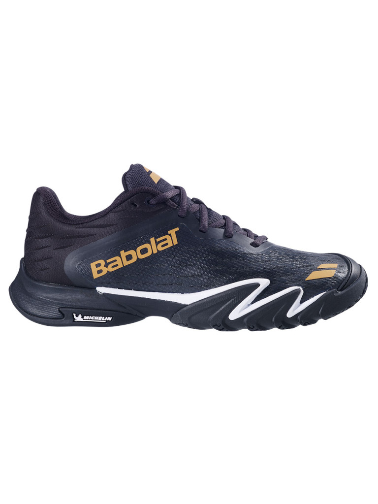 Babolat Premura 3 Men's Padel Shoes - Black / Gold