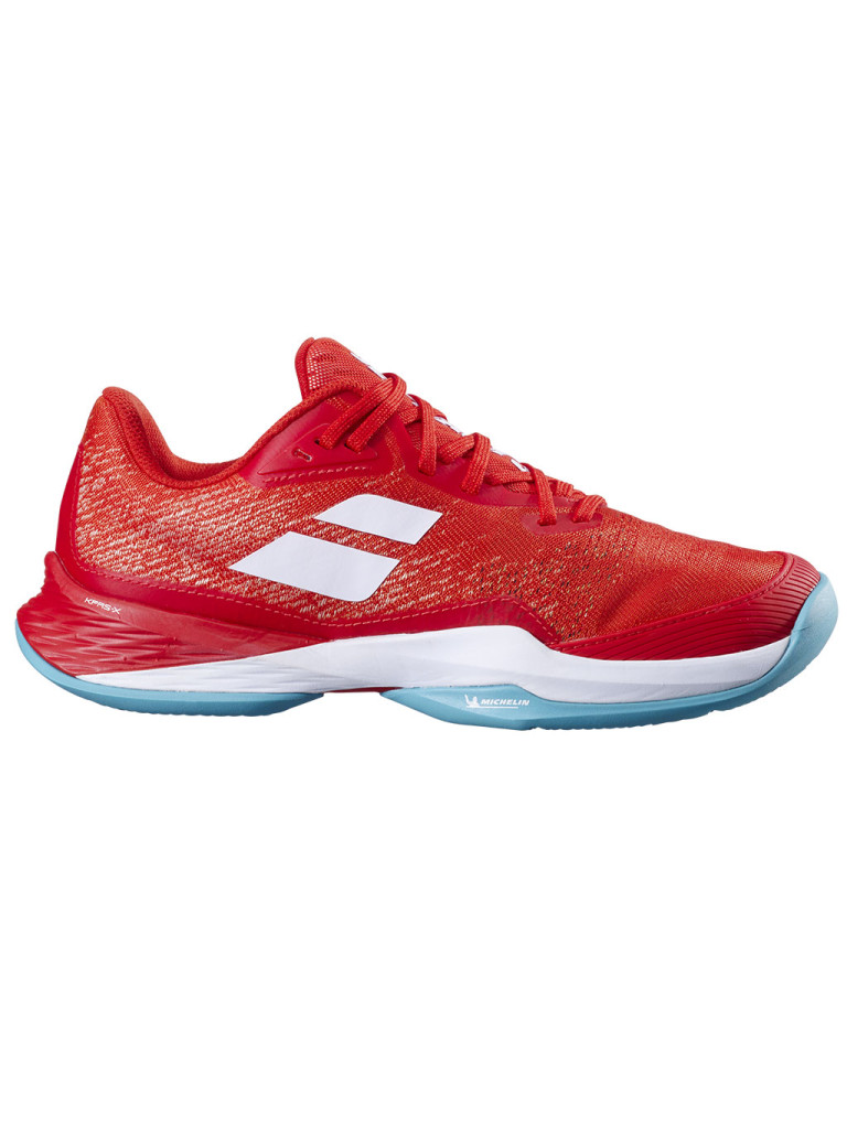 Babolat JET MACH 3 CLAY WOMEN Fiesta Red дамски тенис обувки