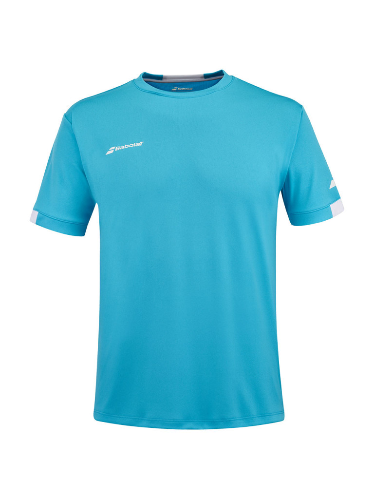 Мъжка тениска Babolat Play Crew Neck Cyan Blue 2024