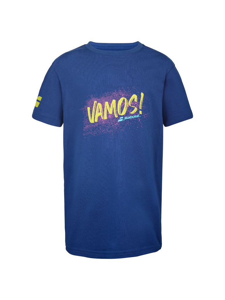 Babolat EXERCISE COTTON TEE BOY SODALITE BLUE детска тениска