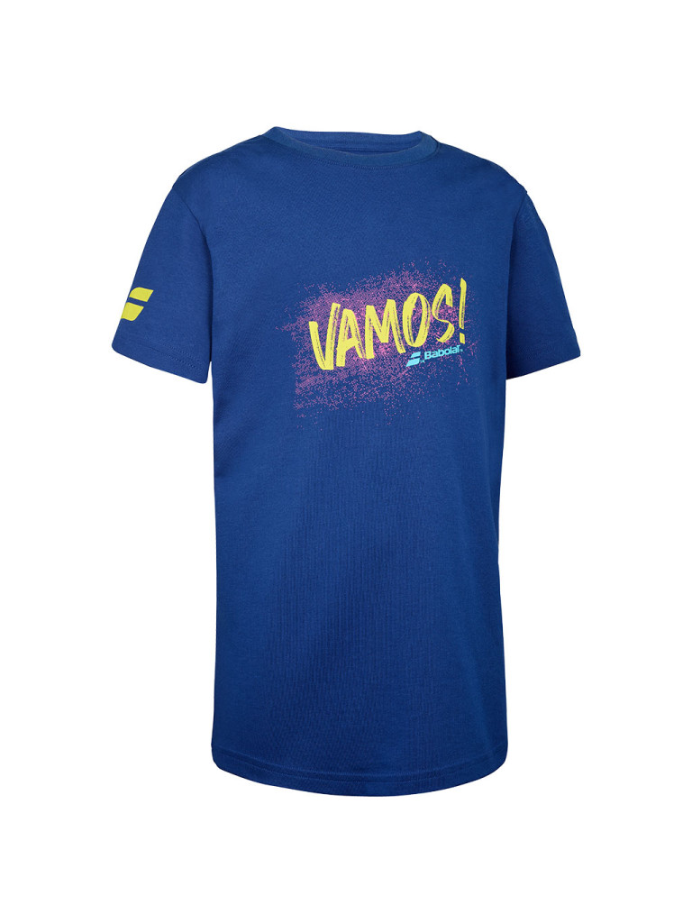 Babolat EXERCISE COTTON TEE BOY SODALITE BLUE детска тениска