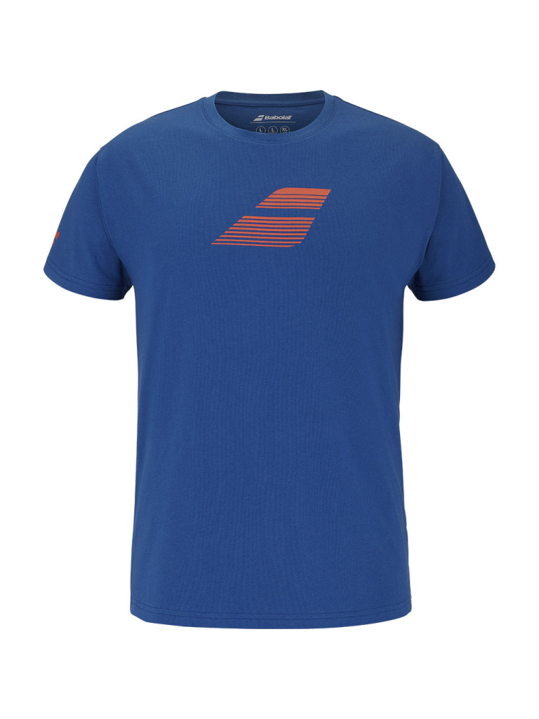 Babolat EXERCISE BIG FLAG TEE DARK BLUE мъжка тениска