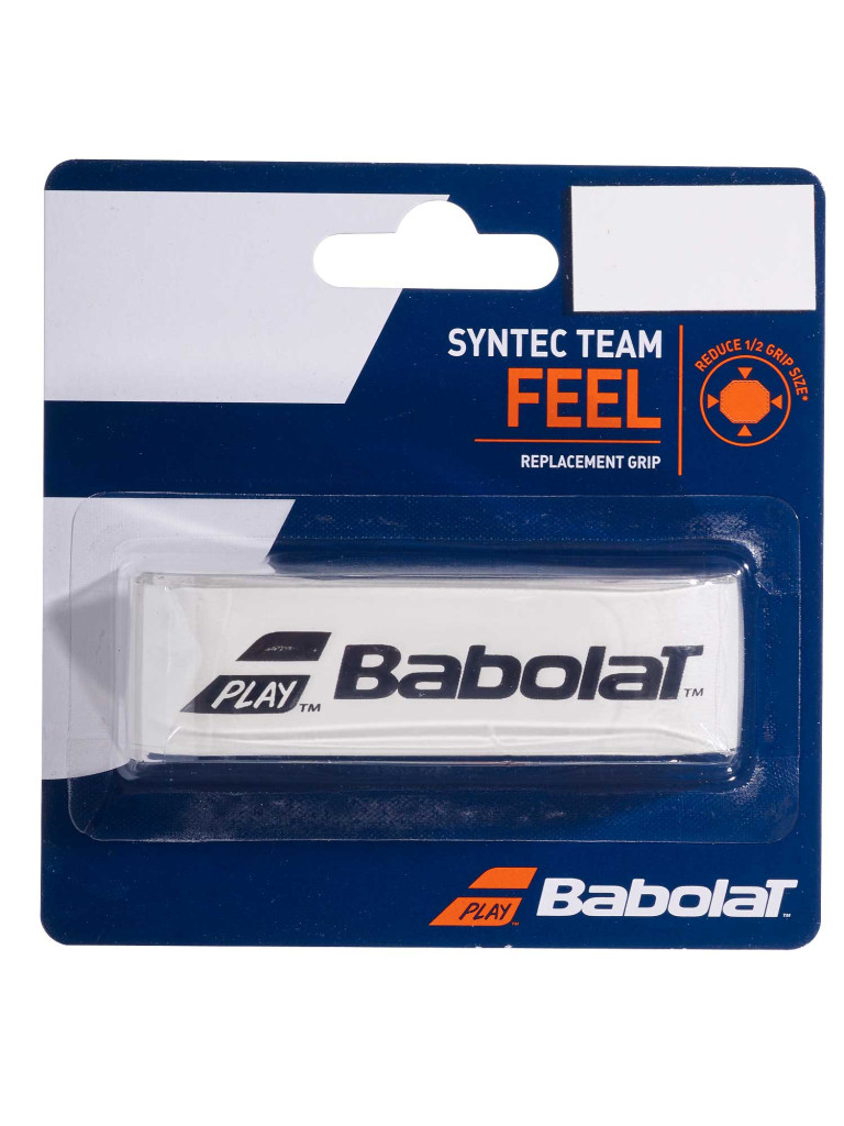 Основен грип Babolat Syntec Team, бял