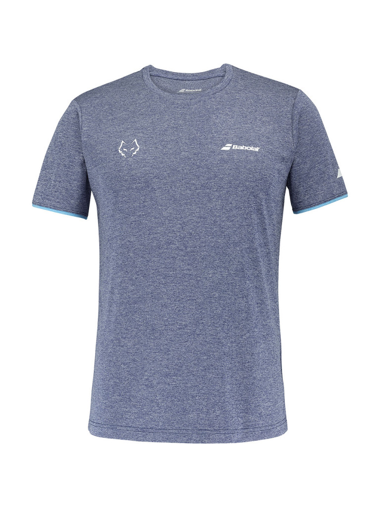 Мъжка тениска за падел Babolat Crew Neck Lebron Estate Blue 2025