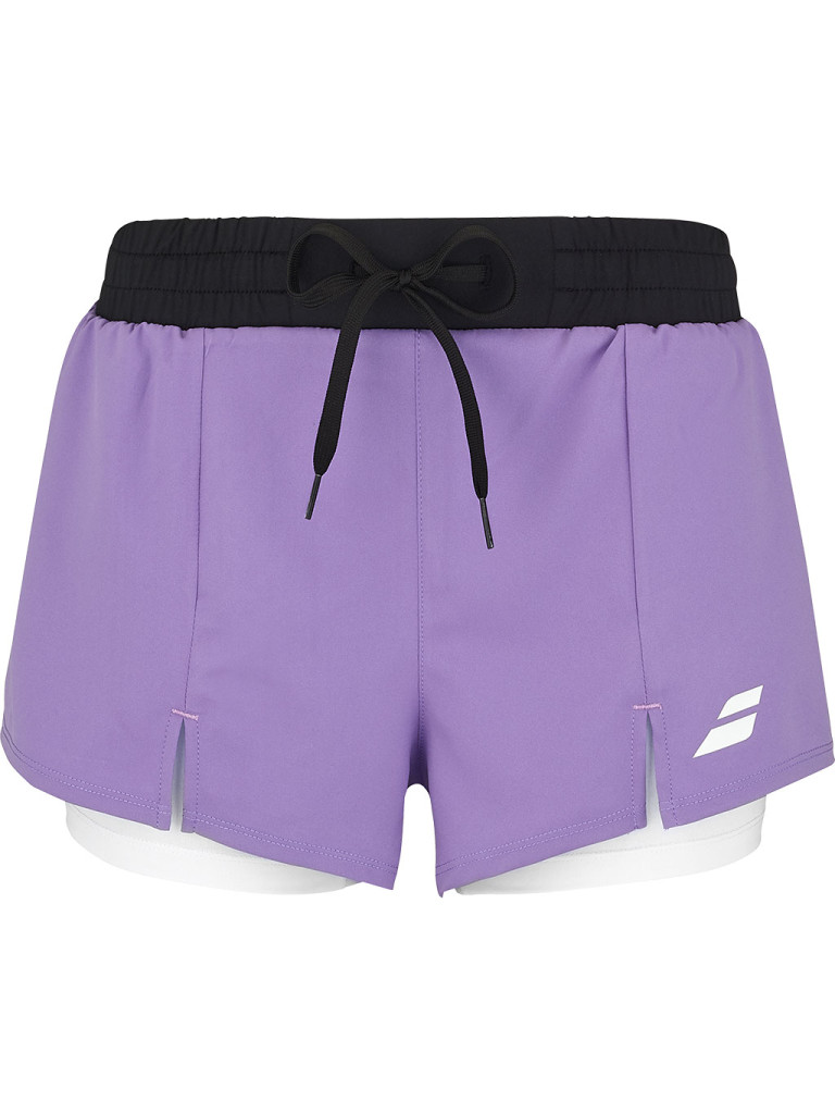Дамски шорти за падел Babolat PADEL SHORT - Lavender
