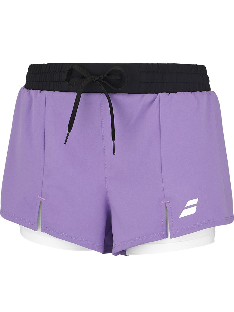 Дамски шорти за падел Babolat PADEL SHORT - Lavender