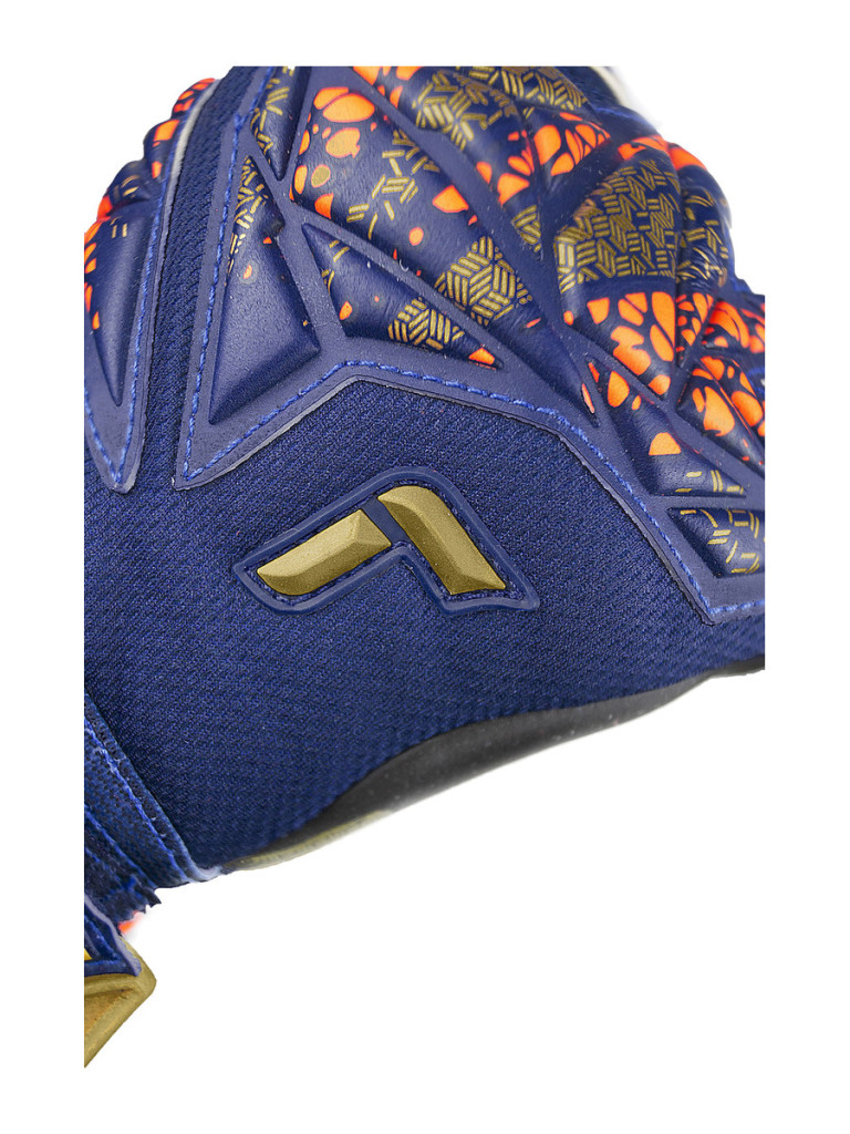 Вратарски ръкавици Reusch Attrakt Gold X 2024 - Premium Blue-Gold-Black