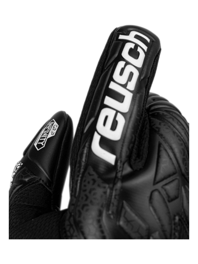 Reusch Attrakt Infinity NC 2025 Goalkeeper Gloves - Black