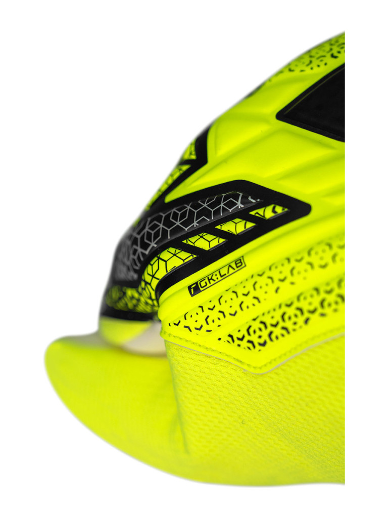 Вратарски ръкавици Reusch Attrakt Starter Solid 2025 - Yellow-Black-Silver