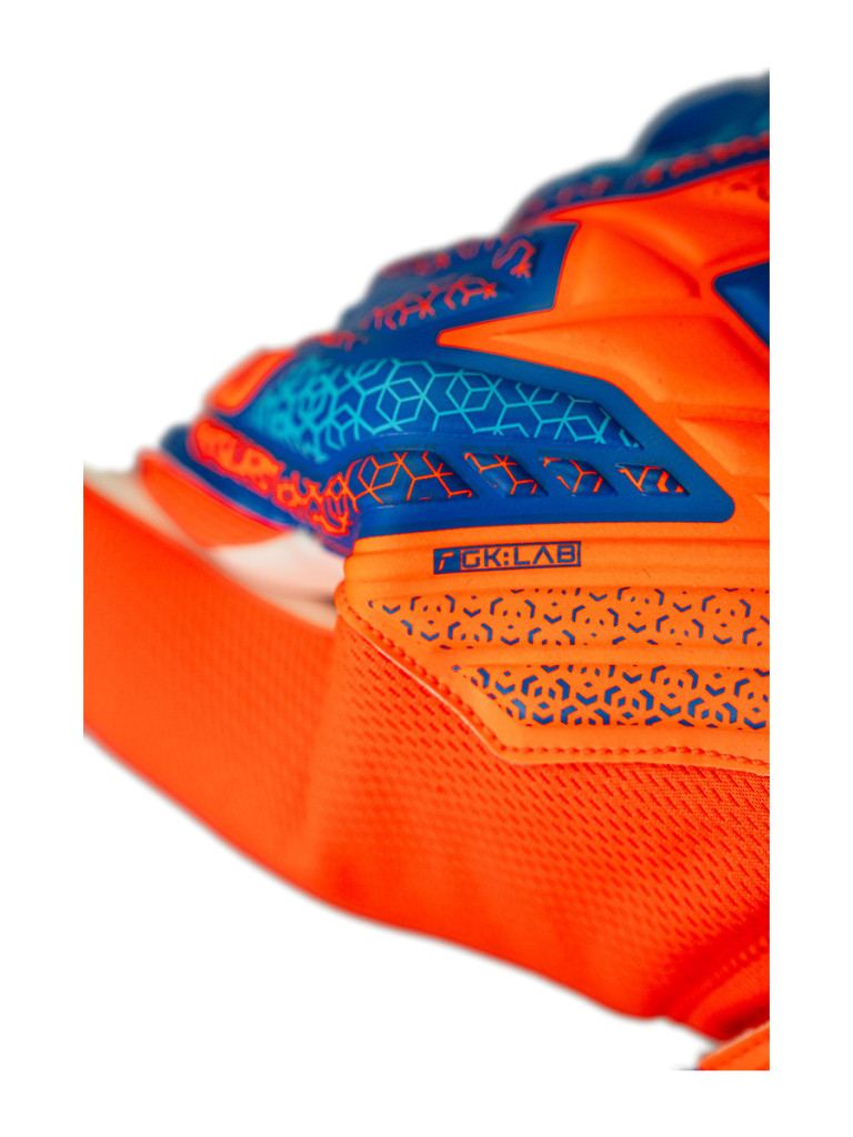 Детски вратарски ръкавици Reusch Attrakt Starter Solid Junior 2025 - Orange-Blue