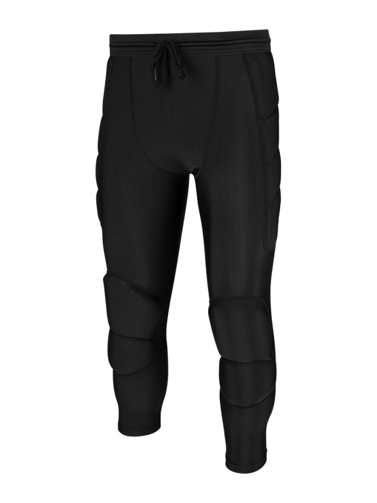 Компресионни вратарски панталони Reusch Compression Short 3/4 Soft Padded - Black