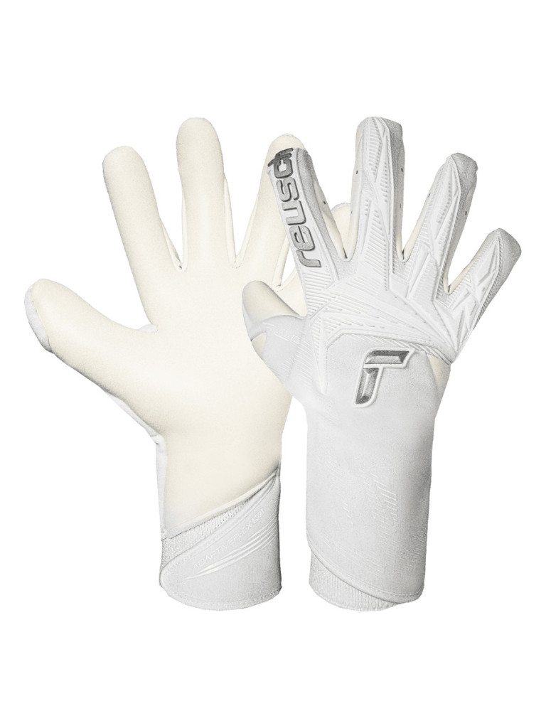 Вратарски ръкавици Reusch Attrakt Gold X Strapless 2026 - White-Silver