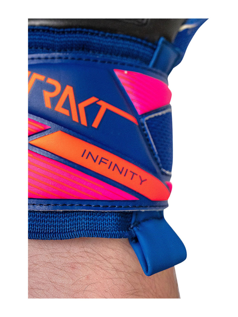 Вратарски ръкавици Reusch Attrakt Infinity Evolution NC 2026 - Blue-Orange