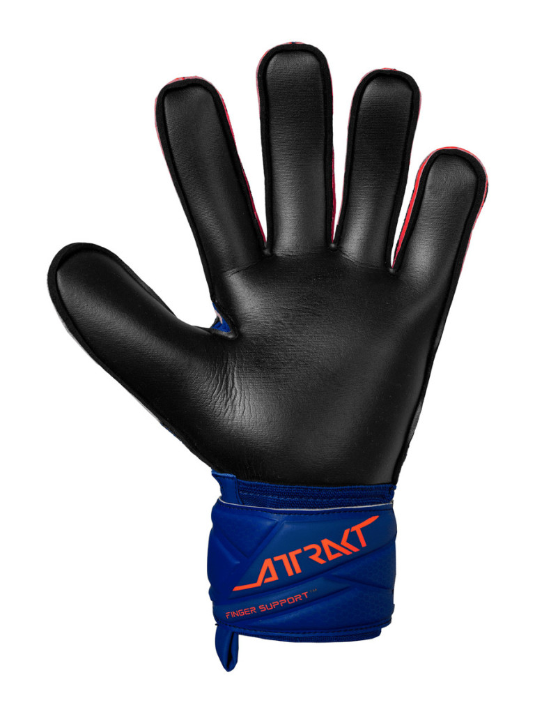 Вратарски ръкавици Reusch Attrakt Infinity Finger Support 2026 - Blue-Orange