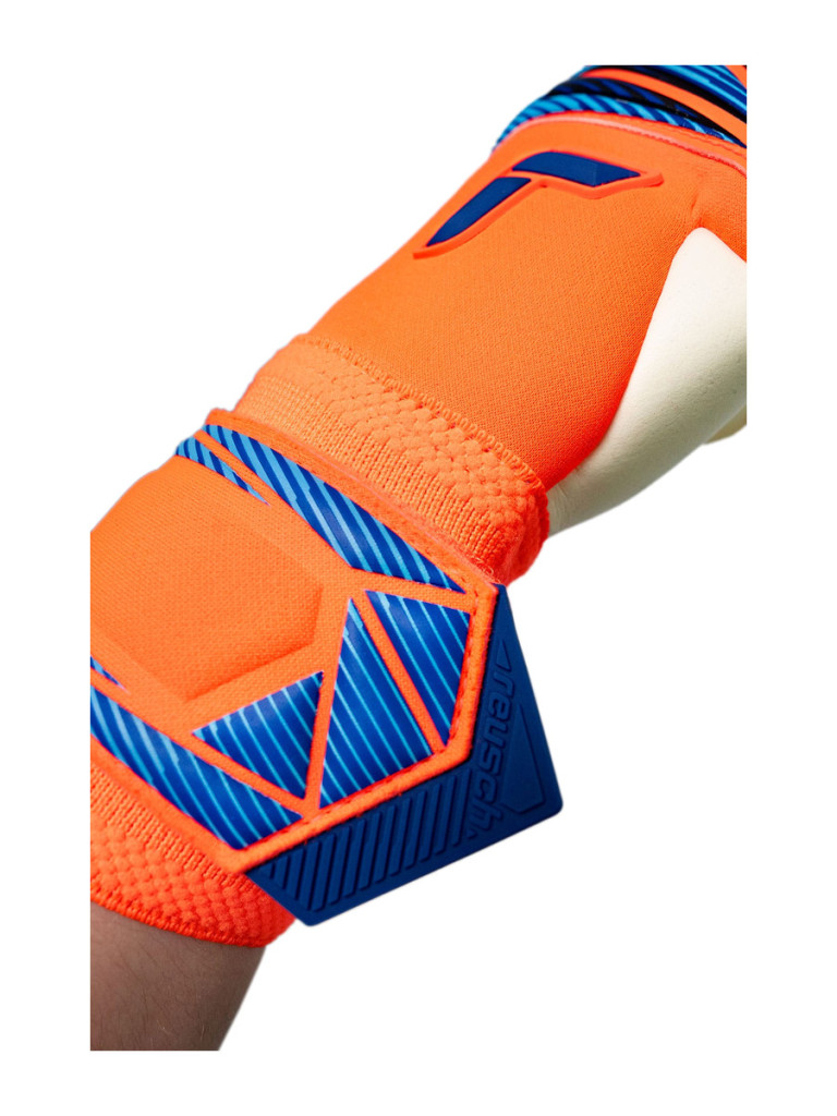 Вратарски ръкавици Reusch Attrakt Gold X Evolution 2026 - Orange-Blue