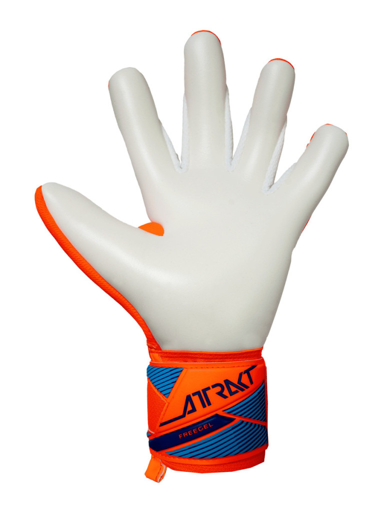 Reusch Attrakt Freegel Advance 2026 Goalkeeper Gloves - Orange-Blue