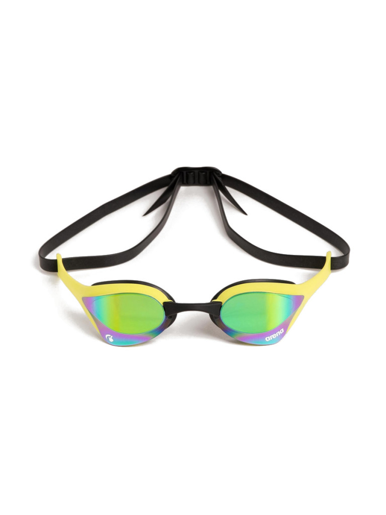 Състезателни очила за плуване Arena Cobra Ultra Swipe Mirror - Emerald-Cyber Lime