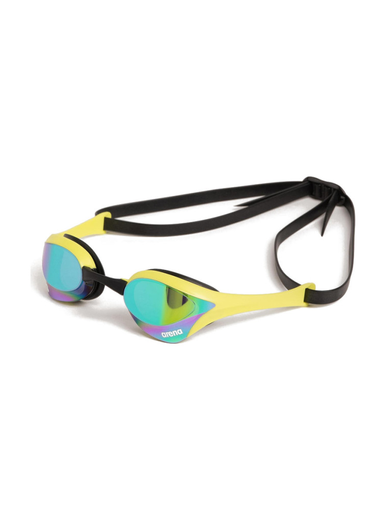Състезателни очила за плуване Arena Cobra Ultra Swipe Mirror - Emerald-Cyber Lime