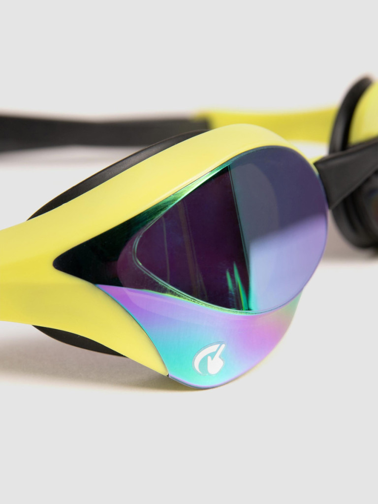 Състезателни очила за плуване Arena Cobra Ultra Swipe Mirror - Emerald-Cyber Lime
