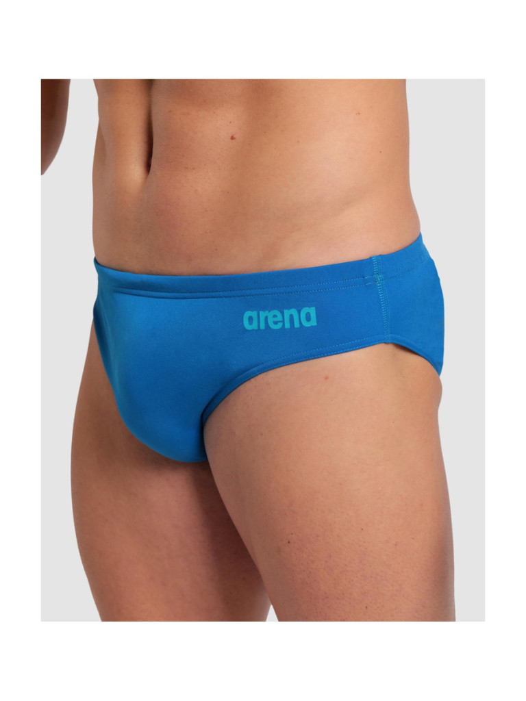 Мъжки бански слип Arena Team Swim Briefs Solid - Blue Cosmo