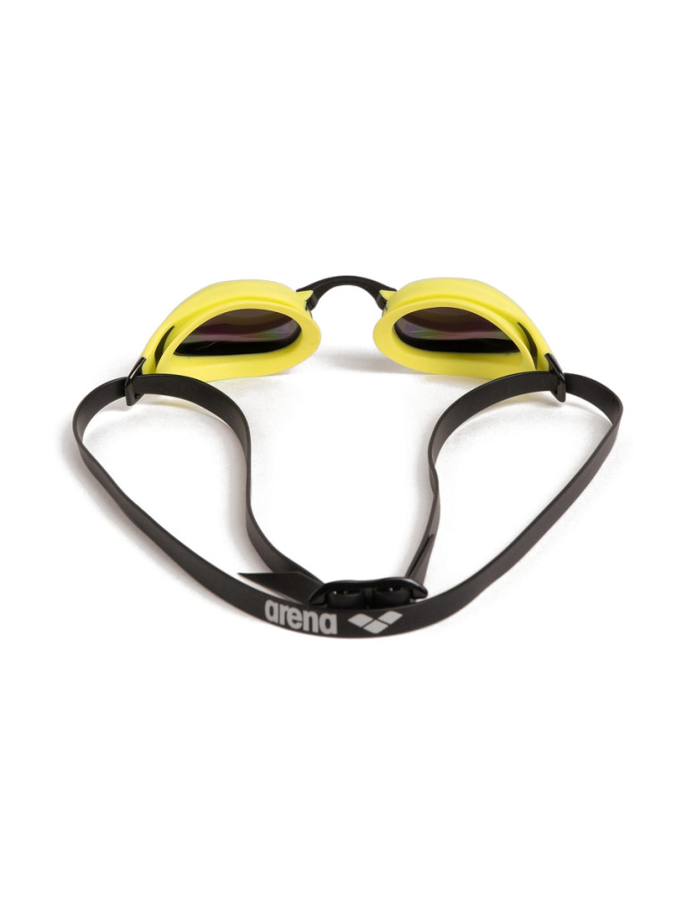 Състезателни очила за плуване Arena Cobra Core Swipe Mirror - Emerald-Cyber Lime