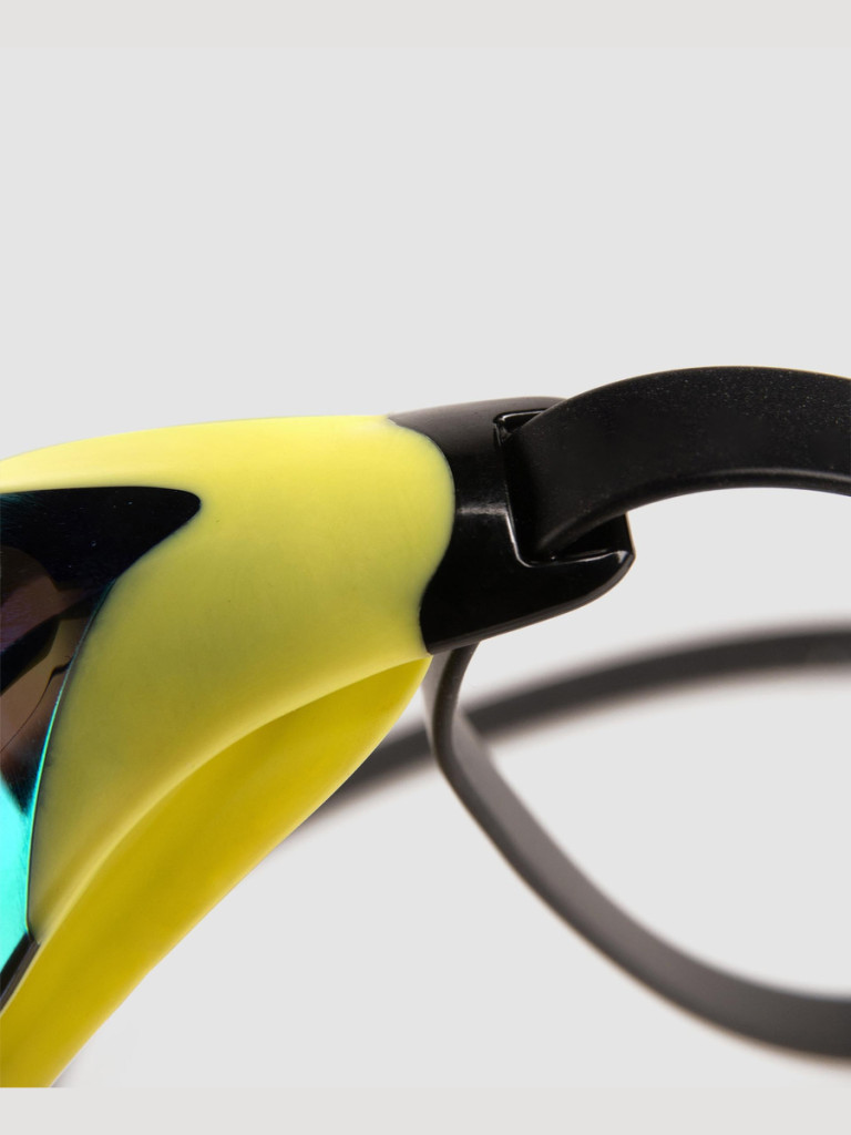 Състезателни очила за плуване Arena Cobra Core Swipe Mirror - Emerald-Cyber Lime