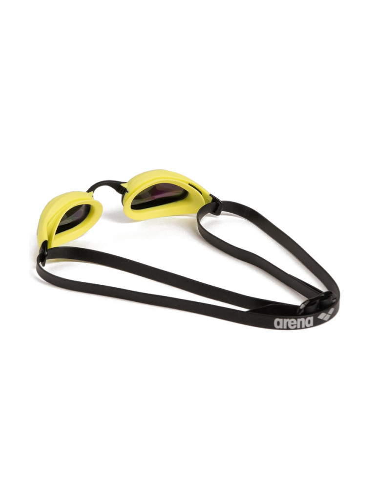 Състезателни очила за плуване Arena Cobra Core Swipe Mirror - Emerald-Cyber Lime