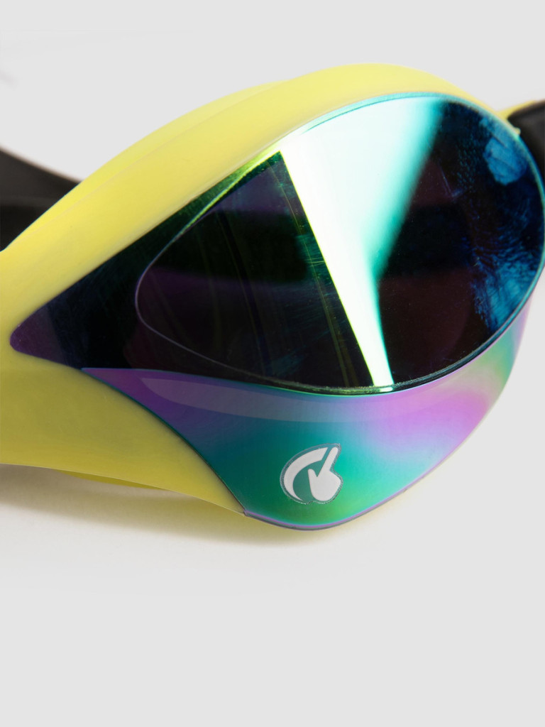 Състезателни очила за плуване Arena Cobra Core Swipe Mirror - Emerald-Cyber Lime