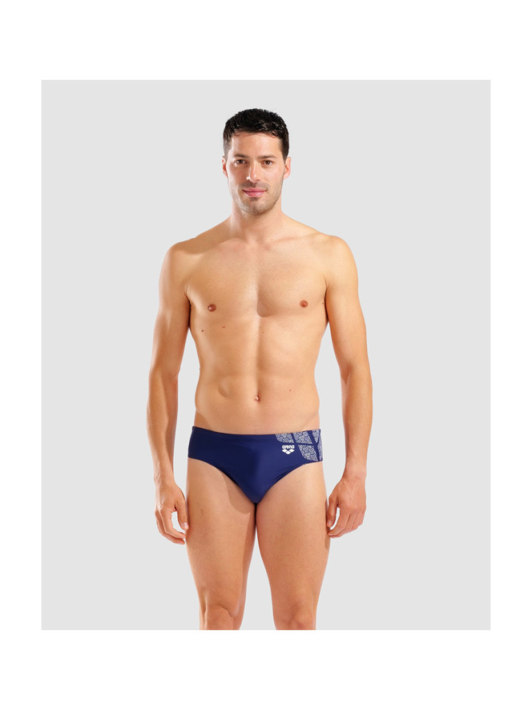 Мъжки бански слип Arena Kikko Swim Briefs - Navy-White