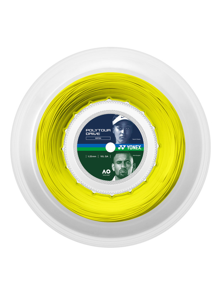 Ролка кордаж Yonex POLYTOUR DRIVE 200 м - Flash Yellow