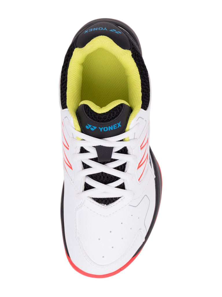 Детски тенис обувки Yonex Power Cushion Lumio Junior - White/Black