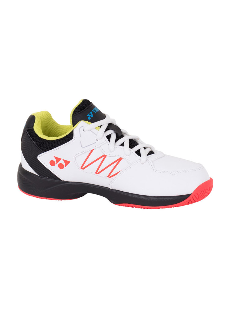 Детски тенис обувки Yonex Power Cushion Lumio Junior - White/Black