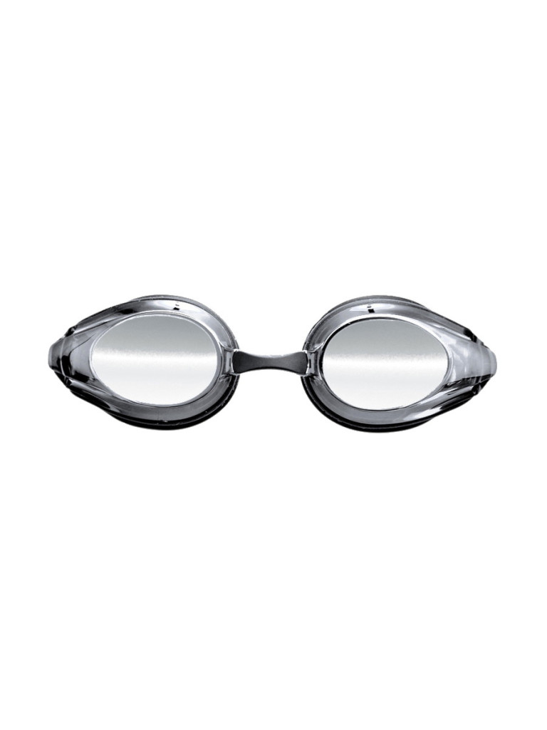 Състезателни очила за плуване Arena Tracks Mirror - Black-Smoke Silver-Black