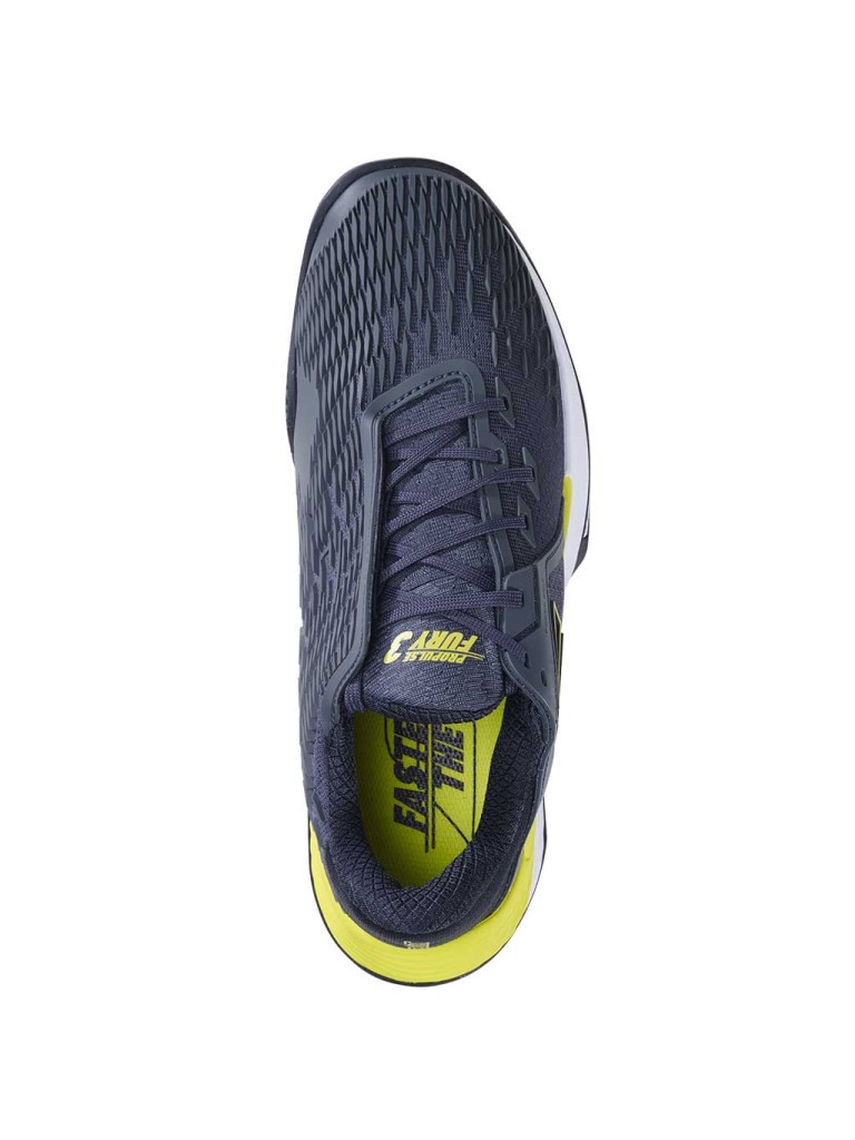 Мъжки тенис обувки Babolat Propulse Fury 3 Clay Grey/Yellow