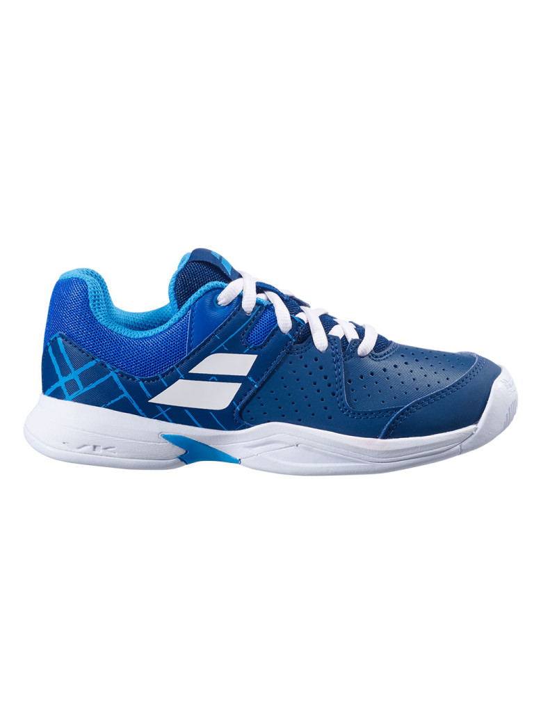 Детски тенис обувки Babolat PULSION AC JR Estate Blue/White