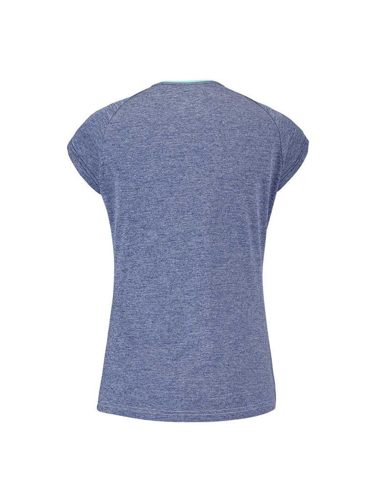 Детска тениска Babolat Play Cap Sleeve Top Girl White/Blue