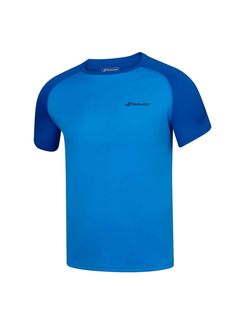 Babolat Play Crew Neck Tee Men - Blue Aster
