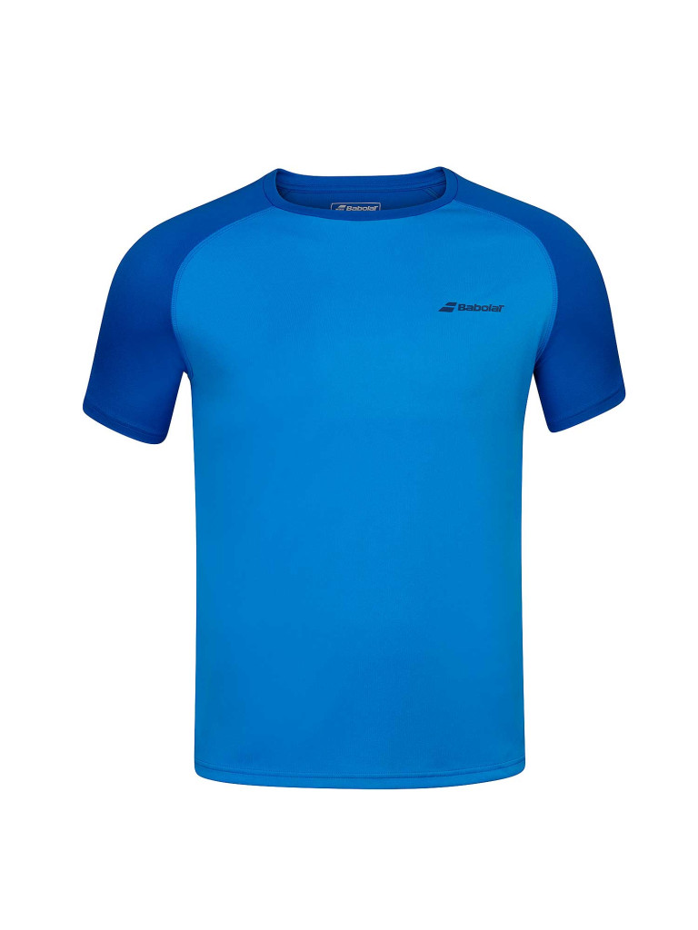 Babolat Play Crew Neck Tee Men - Blue Aster
