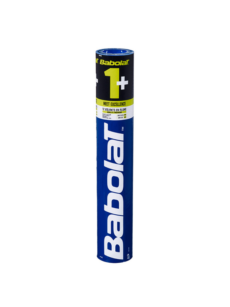 Пера за бадминтон Babolat 1+ - гъши, скорост 76, 12 бр.