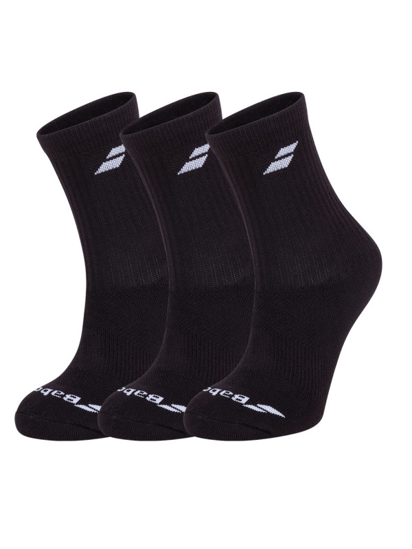 Babolat 3 PAIRS PACK SOCKS JNR детски чорапи 3 чифта, черни, размер 31-34