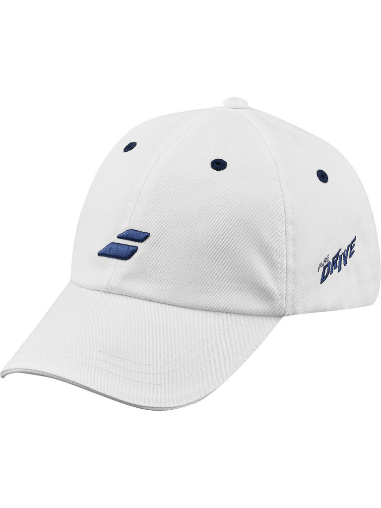 Шапка Babolat Drive Cotton Cap White / Drive Blue